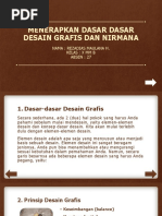 Menerapkan Dasar Dasar Desain Grafis Dan Nirmana