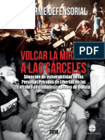 Informe Defensorial Volcar La Mirada A Las Carceles 2018 PDF