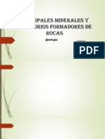 Principales Minerales Formadores de Rocas