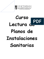 Lectura de Planos de Instalaciones Sanitarias PDF