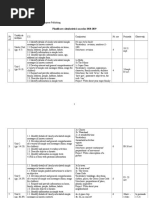 Planificare Calendaristică An Şcolar 2018-2019