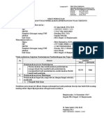 Surat Keterangan Naik Pangkat 2017