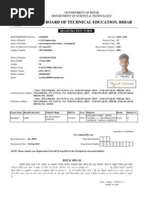 Registration Form