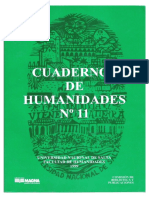 Cuadernos Humanidades 11 - Universidad Nacional de Salta, Argentina