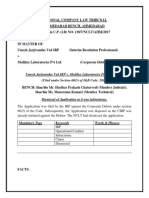 Umesh Jarjivandas Ved IRP v. Medilux Laboratories PVT LTD