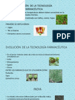 Clase #002 Evolucion de La Tecnologia Farmacéutica