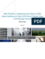 Best Practices in Deploying Cisco Nexus 1000V