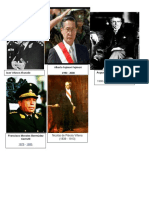 Juan Velasco Alvarado Alberto Fujimori Fujimori 1990 - 2000: 1908 A 1912 y de 1919 A 1930