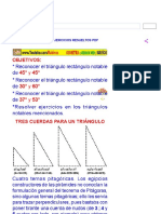 Triángulos Notables Ejercicios Resueltos PDF