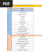 Programa Arquitectonico