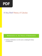 History of Calculus