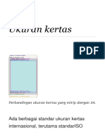 Ukuran Ukuran Kertas.