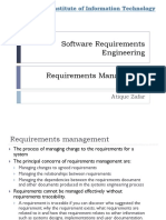 Software Requirements Engineering Requirements Management: Atique Zafar