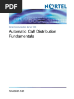 Manual ACD Meridian Nortel