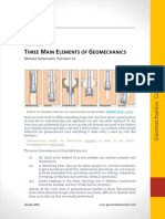 Three Main Elements of Geomechanics Mehrdad Soltanzadeh1