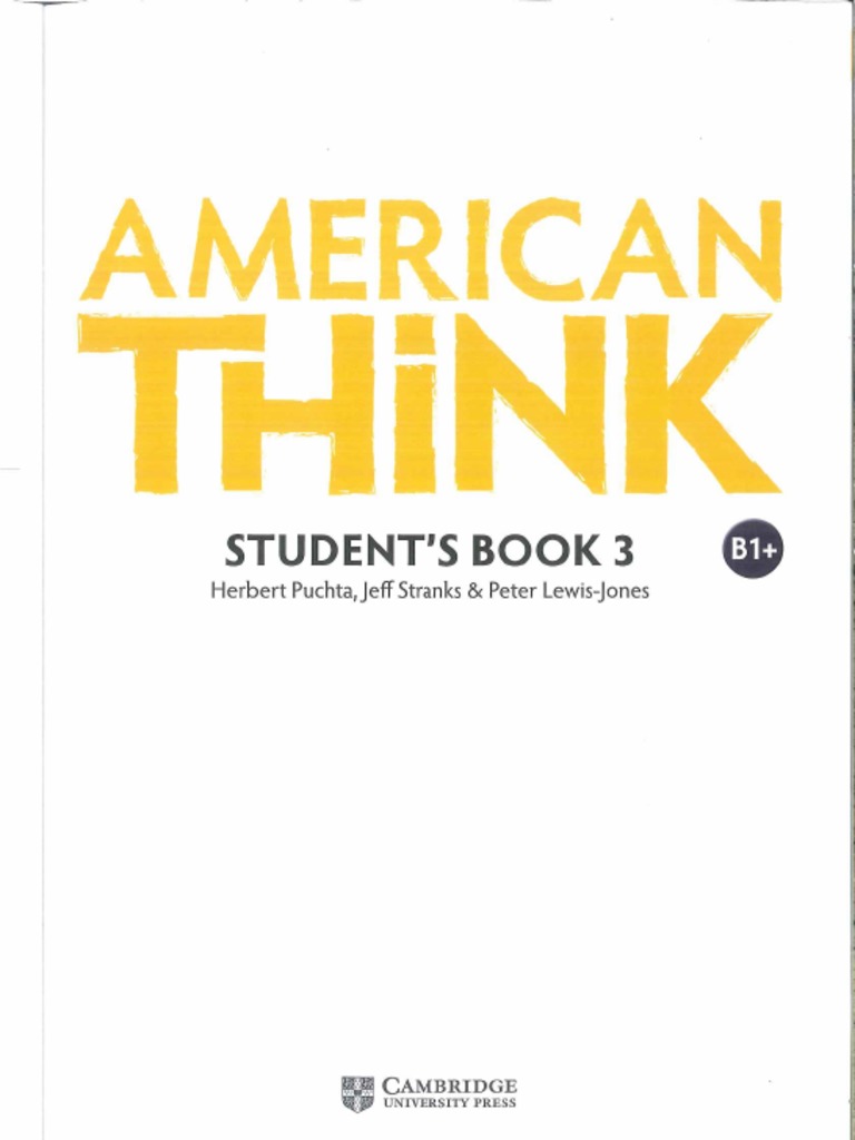 American Think 3 Students Book PDF | PDF
