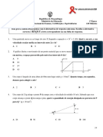 Exame de Fisica