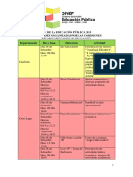 Dia Educacion Publica 2015 Cronograma