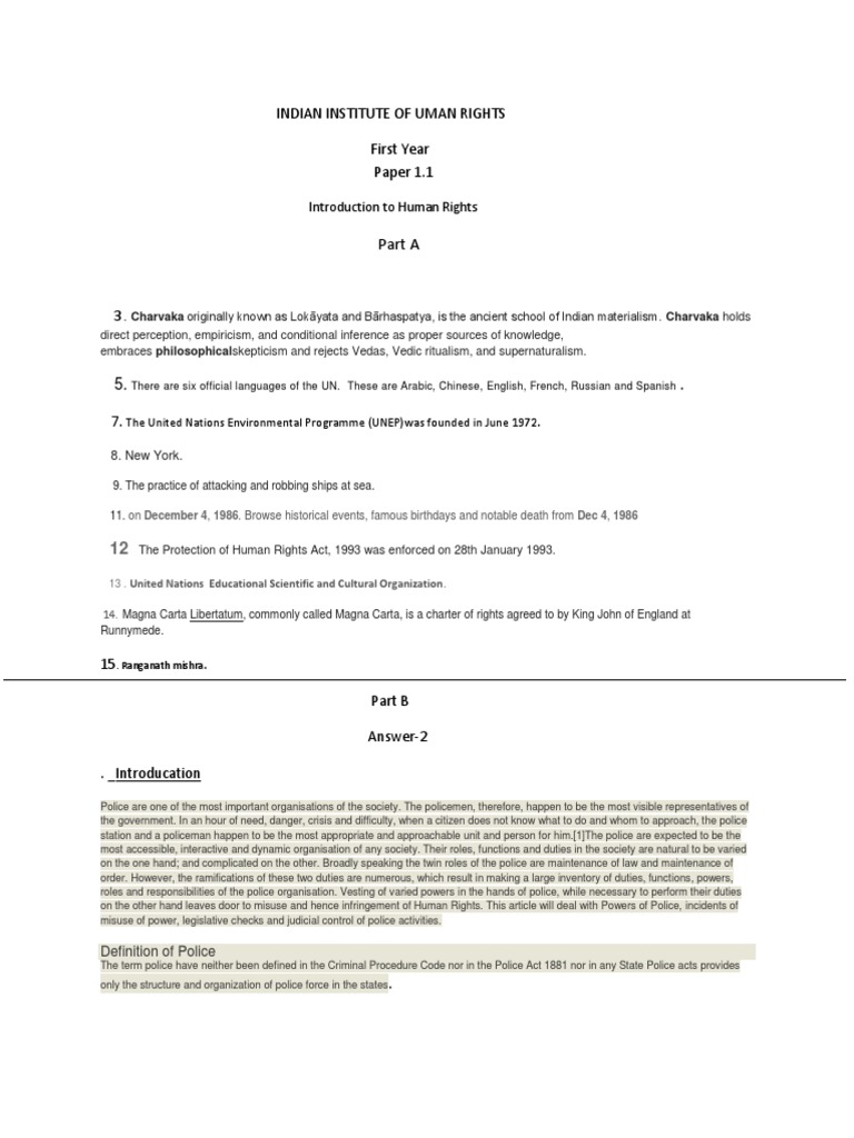 Paper Human Right | PDF | Human Rights | United Nations