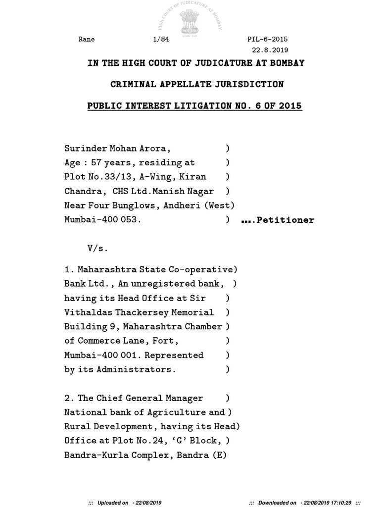 PIL 6/2015: Court Notice and Advocates | PDF | Legal Procedure | Public Law