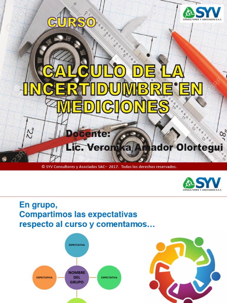 Curso Estimacion de La Incertidumbre | PDF | Teoría de la estimación ...