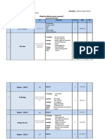 Planificare Didactica Pentru Semestrul I