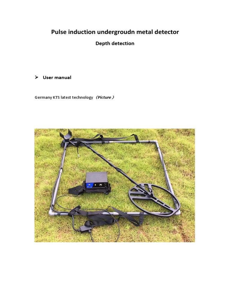 Pulse Induction Metal Detector Guide | PDF | Battery Charger | Metal ...
