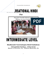 Conversational Hindi For Intermediate Level. Maadhyamik Vaarataalaapiya Hindi Paa Hykram. Vidyaarthii-Pustikaa. Pupils Book-Ministry of Education (2009)