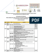 Agenda Intercambio Mexico Octubre 2019