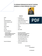 Biodata Anggota DPRD Bu 2014 2019