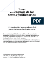 Análisis del lenguaje publicitario: funciones comunicativas y características textuales
