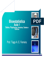 Bioestatística: Dados, Populações, Amostras e Gráficos