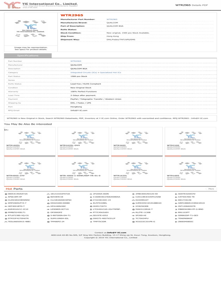 WTR2965.pdf | Electronics | Technology