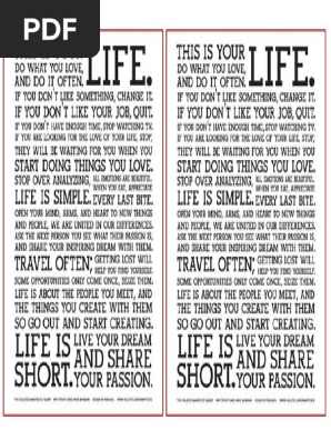 The Holstee Manifesto Pdf