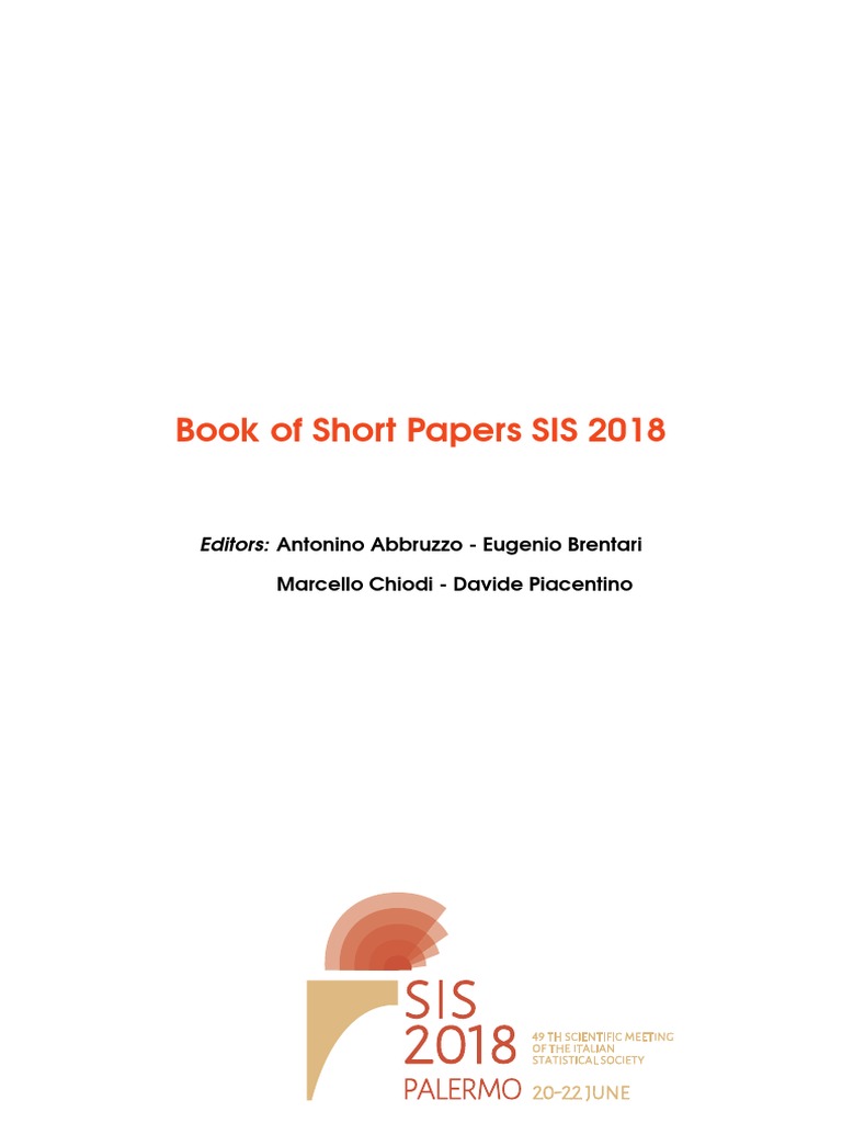 Short Paper Sis Palermo 18 Pdf Time Series Cluster Analysis