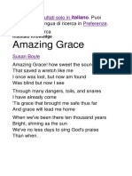 Risultati di ricerca per "Amazing Grace lyrics