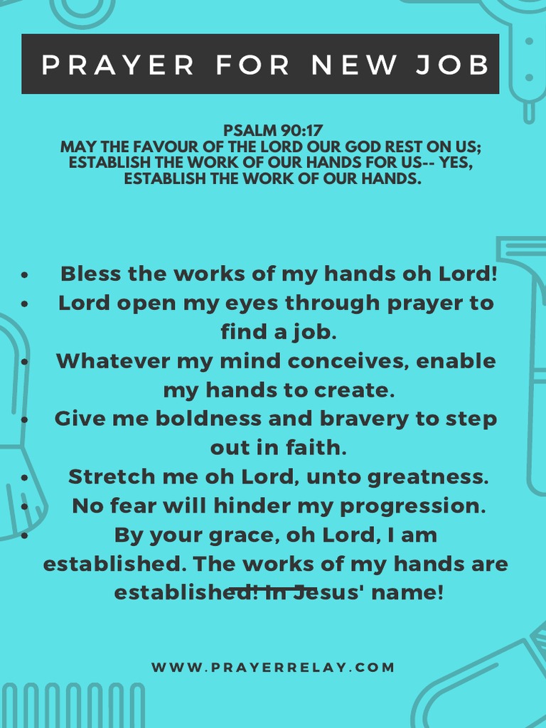 Prayer For New Job PDF | PDF