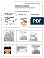 Prueba Lectura Complementaria Septiembre