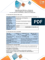 Guía de Actividades y Rúbrica de Evaluación - Paso 2 - Realizar El Análisis de La Situación Interna y Externa de La Empresa en El Mercado Seleccionado