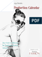 Fashion Production Calendar: An Introductory Guide