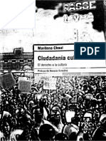 ciudadanía cultural