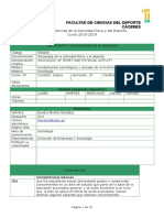 Sociologia Actividad Física y Del Deporte