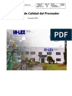 Manual Calidad Proveedores HI-LEX