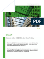 BREEAM in-use Client Training