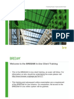 BREEAM In-Use Client Training