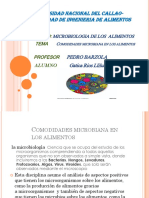 Comodidades Microbiana en Los Alimentos