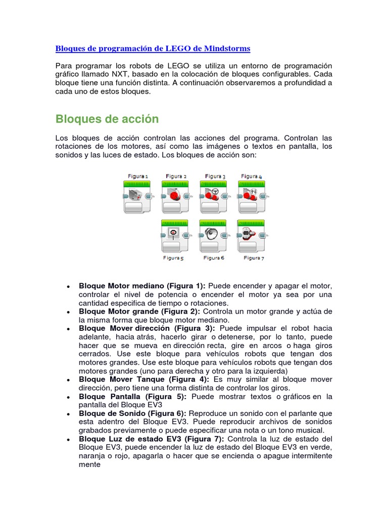 bloques de programacion ev3