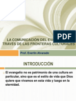 EVAN Y DISC 11. La Comunicación Del Evangelio A Través de Las Fronteras Culturales