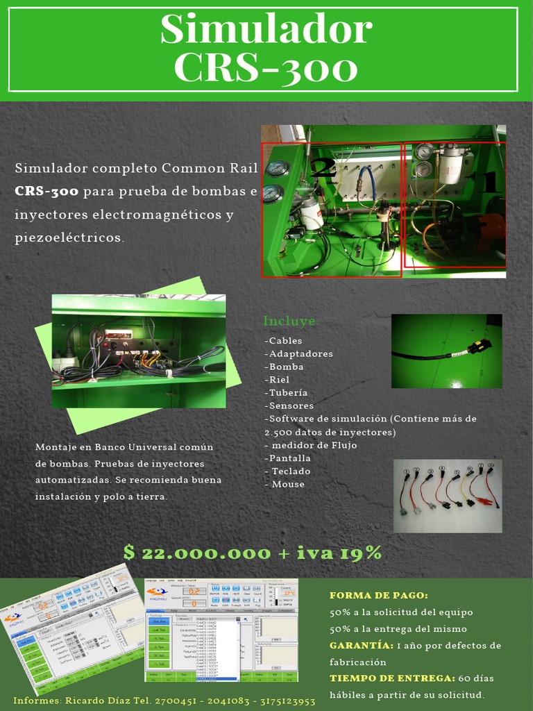 Simulador CRS 300 | PDF