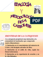 Metodología y Pedagogía de La Catequesis